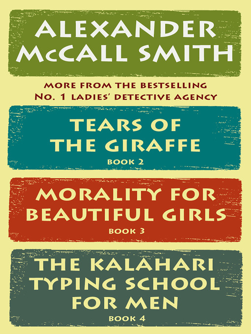 Title details for The No. 1 Ladies' Detective Agency Box Set by Alexander McCall Smith - Available